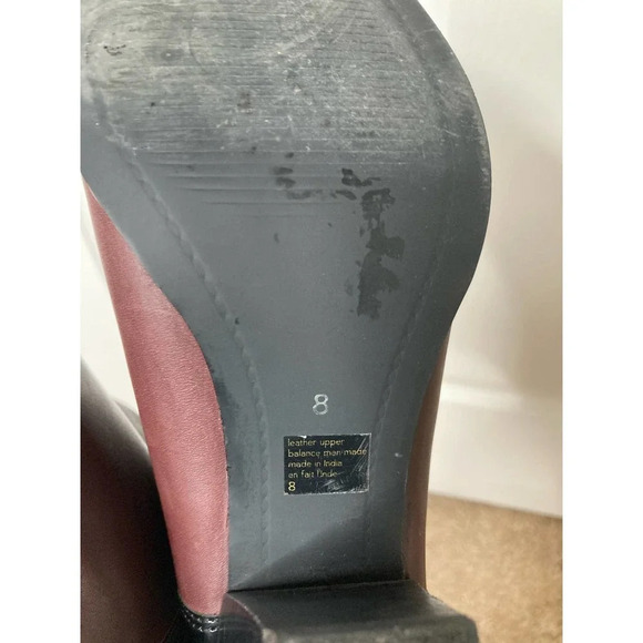 Seychelles leather color block booties sz 8 - Picture 9 of 13